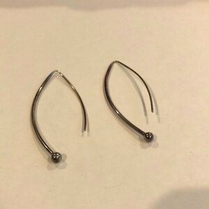 Silpada earrings, sterling silver, unworn